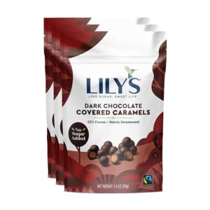 Lily Dark Chocolate Covered Caramels