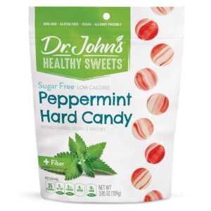 Dr. John's Healthy Sweets Peppermint Hard Candy